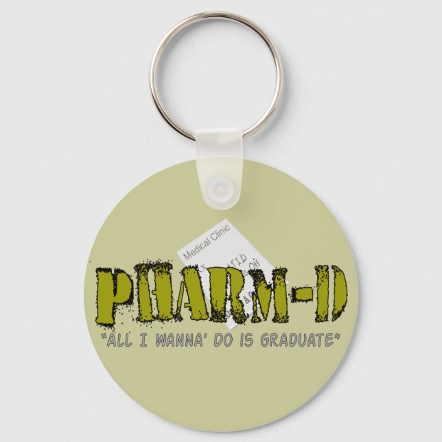 Llavero Regalos Pharm-D (Estudiantes de Farmacia) (Anverso)