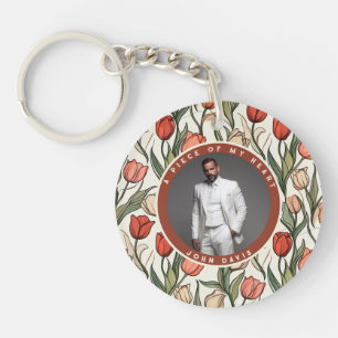 Llavero Regalos Únicos Para Novia Foto Tulipán