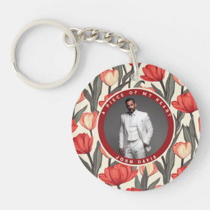 Llavero Regalos únicos para padre Foto personalizada de tu