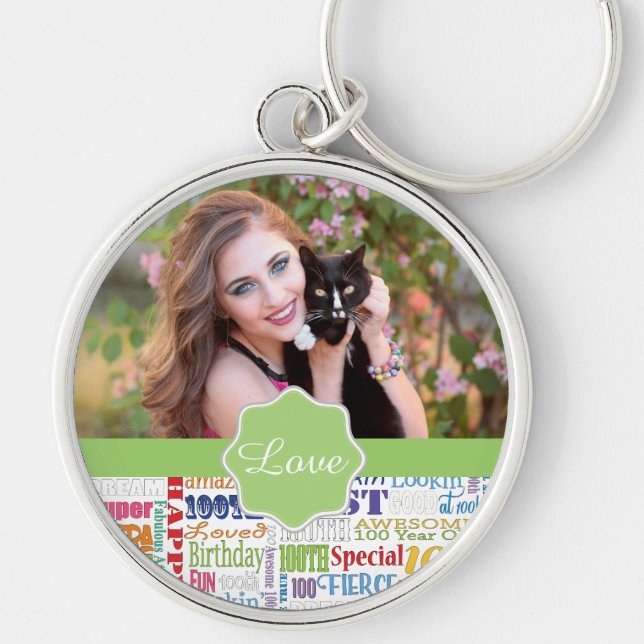 Llavero Regalos únicos y especiales de la Fiesta del Cumpl (Frente)