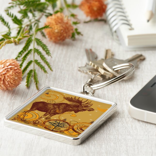 Llavero Regalos Vintage Moose (Lado)