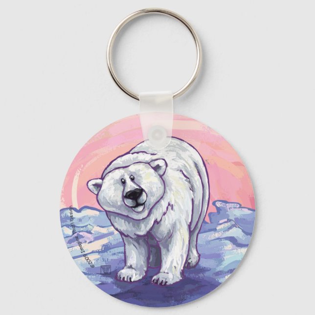 Llavero Regalos y accesorios de oso polar (Anverso)