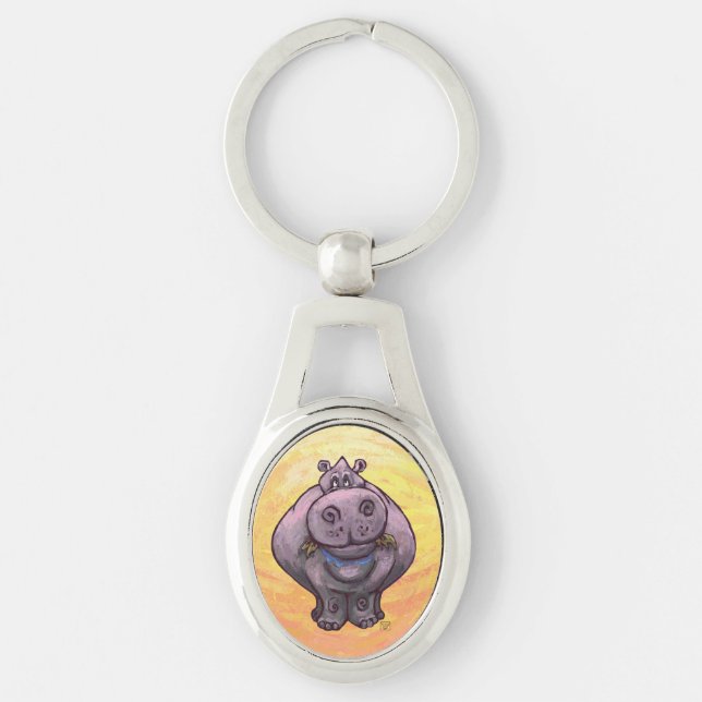 Llavero Regalos y accesorios para hipopótamos (Anverso)