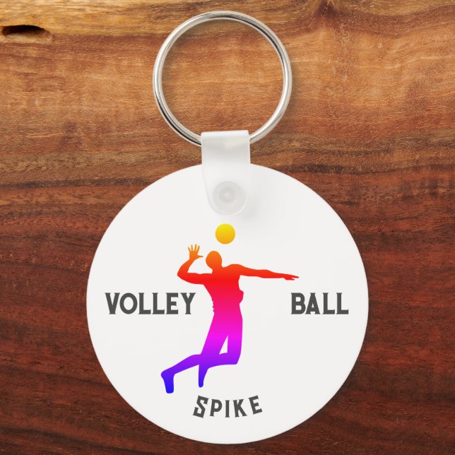 Llavero Regalos y promociones de voleibol asequibles (Anverso)