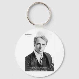 Llavero Regalos y Tarjetas de Citas de Robert Frost Amable