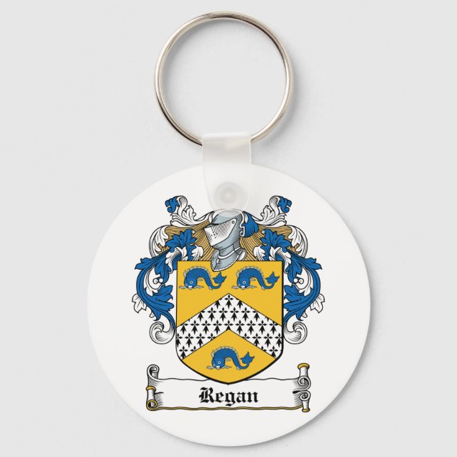 Llavero Regan Family Crest (Anverso)