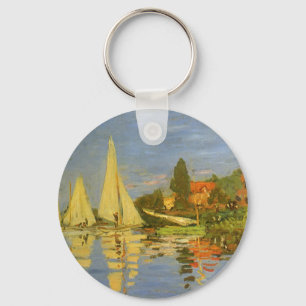 Llavero Regata en Argenteuil de Claude Monet