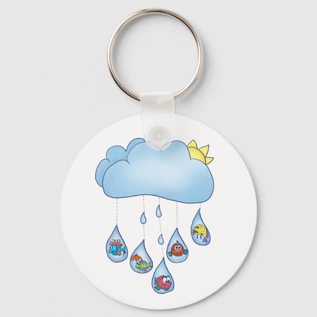 Llavero Regenwolke (Anverso)