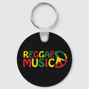 Llavero Reggae Diseño musical, arte de reggae