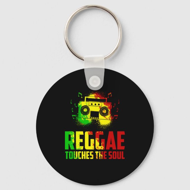 Llavero Reggae Rasta Rastafari (Anverso)