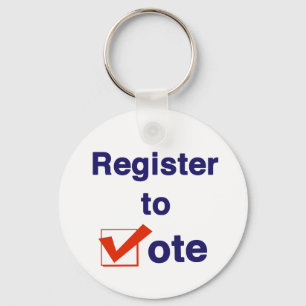 Llavero Registrarse Para Votar 2026