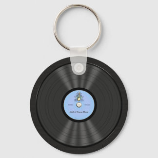Llavero Registro de viníleo de Bluegrass personalizado