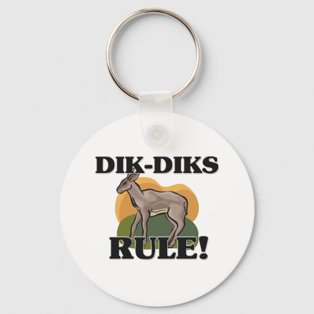 Llavero ¡Regla de DIK-DIKS! (Anverso)