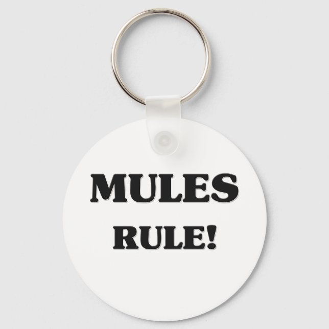 Llavero Regla de las mulas (Anverso)