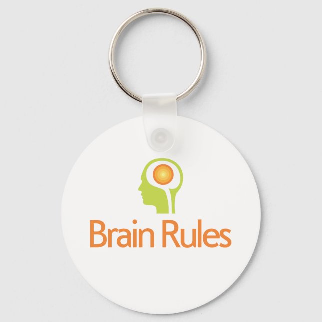 Llavero ¡Reglas cerebrales! Keychain de la versión de la c (Anverso)
