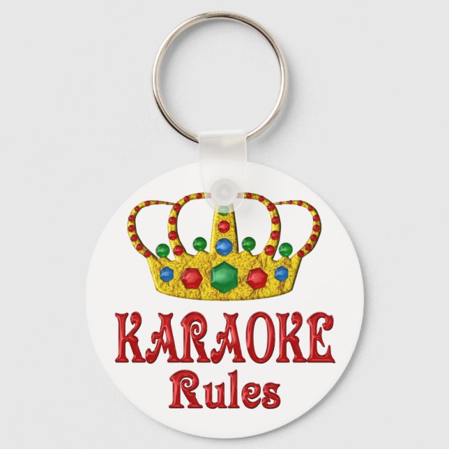 LLAVERO REGLAS DE KARAOKE (Anverso)