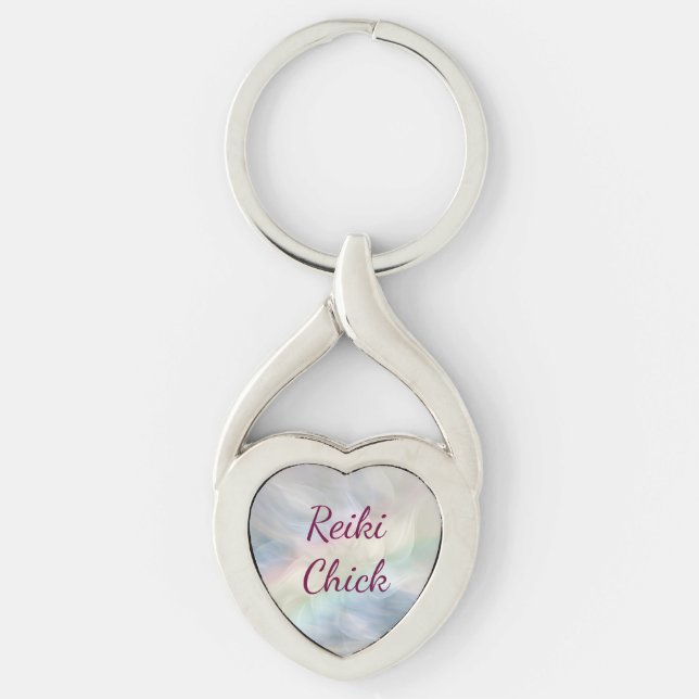Llavero Reiki Chick (Anverso)