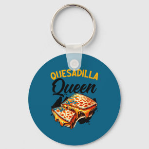 Llavero Reina de la quesadilla comida mexicana cinco de ma