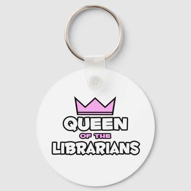 Llavero Reina de las bibliotecas (Anverso)