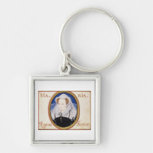 Llavero Reina de Maria de escocés (1542-87) (aguazo en la
