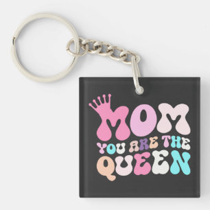 Llavero Reina de nuestros corazones, regalo de maternidad,