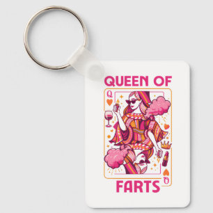 Llavero Reina De Pedos Humor Real Fart