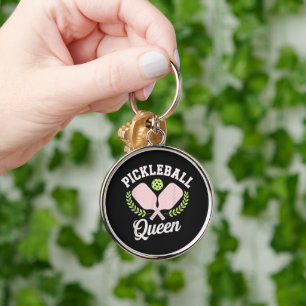 Llavero Reina de Pickleball Divertido Jugador de Picklebal