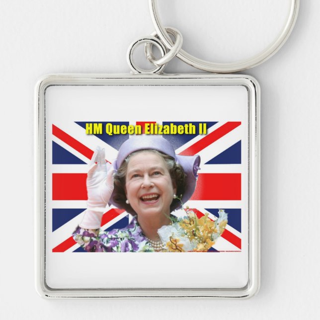 Llavero Reina Isabel II (Frente)