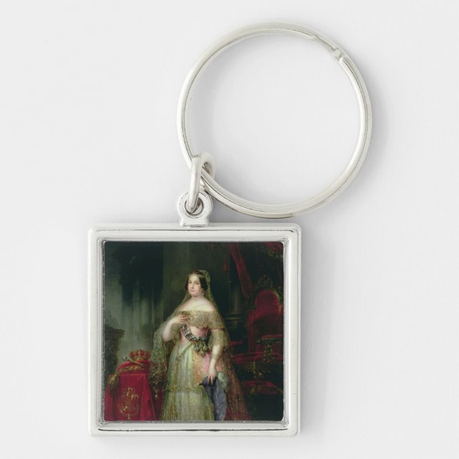 Llavero Reina Isabel II de España (Frente)