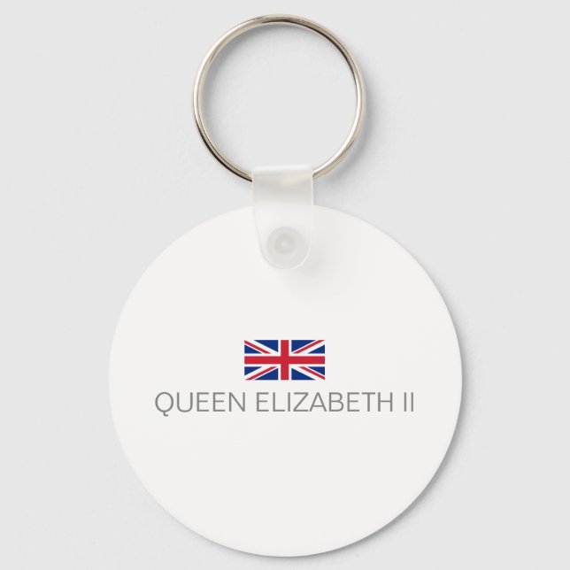 Llavero Reina Isabel II Keychain (Anverso)