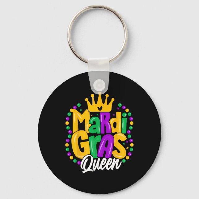 Llavero Reina Mardi Gras (Anverso)