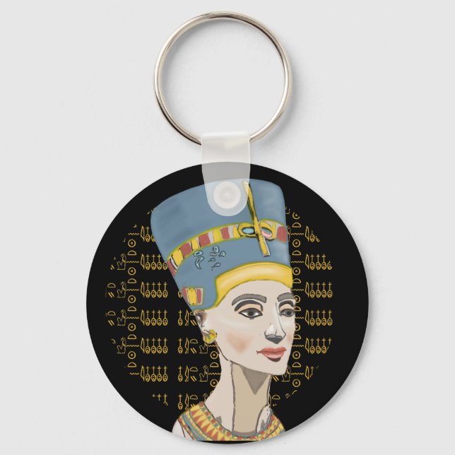 Llavero Reina Nefertiti con Cartouche (Anverso)