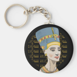Llavero Reina Nefertiti con Cartouche