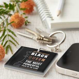 Llavero Reina Negra La Pieza Más Poderosa Del Juego 1