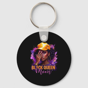 Llavero Reina negra mamá feliz día de las madres afro afri