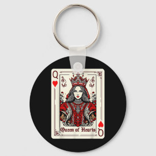 Llavero Reina Rey de Corazones Día de San Valentín Pareja 
