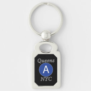 Llavero Reinas tren A de NYC