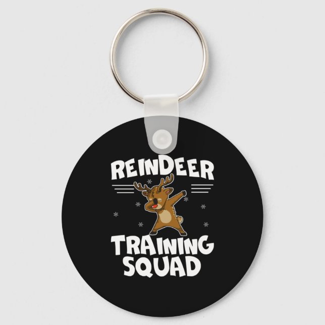 Llavero Reindeer Training Squad Deer Team Xmas Running New (Anverso)