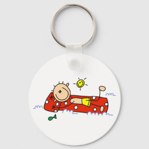 Llavero Relajación en el colchón de aire