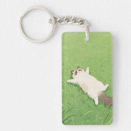 Llavero Relajar gato