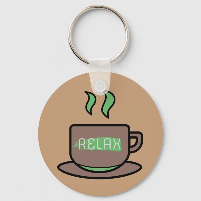 Llavero Relajarse (Anverso)