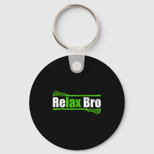 Llavero Relax Bro Graciosos Chicos Lacrosse Apparse Jóvene