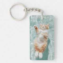 Llavero Relax Cat Keychain
