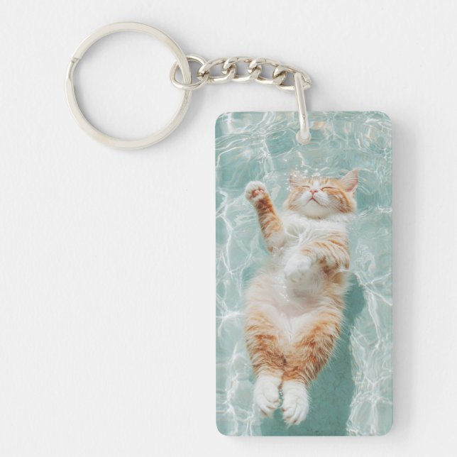 Llavero Relax Cat Keychain (Frente)
