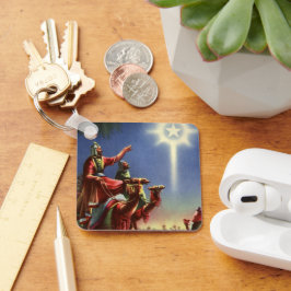 Llavero Religión Vintage, Sabios con la Estrella de Belén