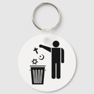 Llavero Religión Wastebin
