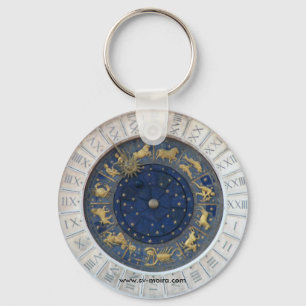 Llavero Reloj astrológico, plaza San Marco, Venecia