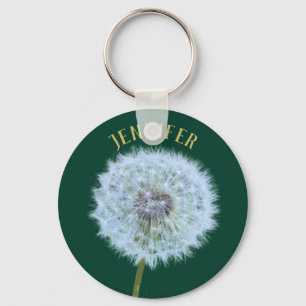 Llavero Reloj Dandelion con flores