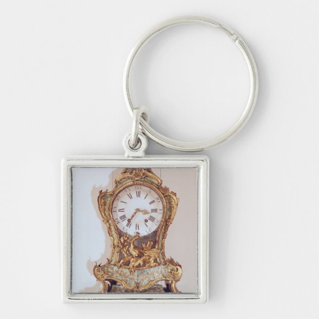Llavero Reloj del cártel del estilo de Louis XV (Frente)
