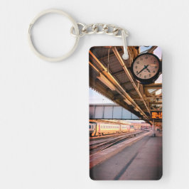 Llavero Reloj en la estación